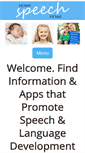Mobile Screenshot of home-speech-home.com
